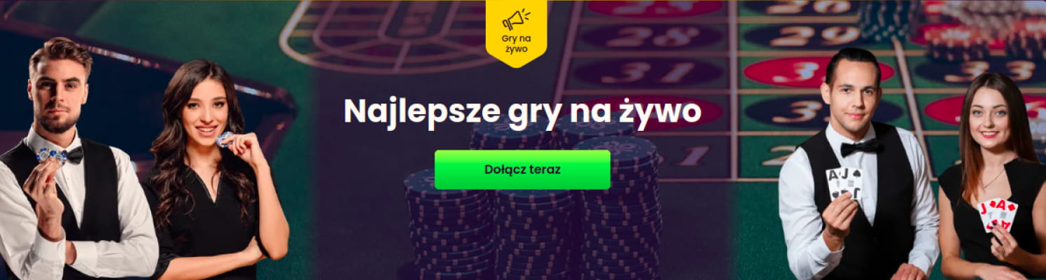 Najlepsze gry na zywo BIZZOcasino